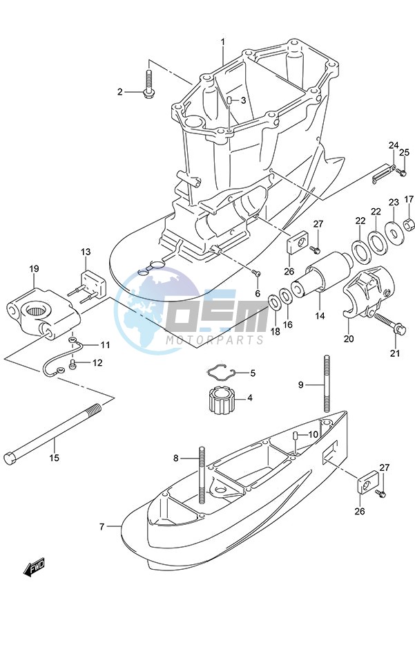 Drive Shaft Housing