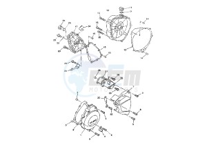 YZF R1 1000 drawing CRANKCASE COVER