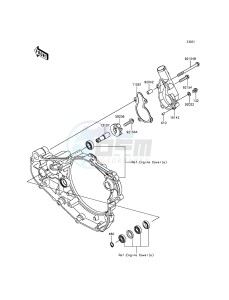 KX450F KX450HGF EU drawing Water Pump