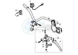 BW'S NEXT GENERATION 50 drawing HANDLE SWITCH – LEVER