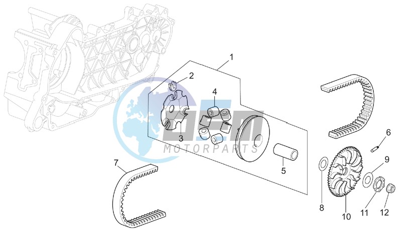 Variator assembly