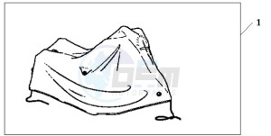 CBR1000RAA UK - (E / ABS HRC MKH) drawing BODY COVER L