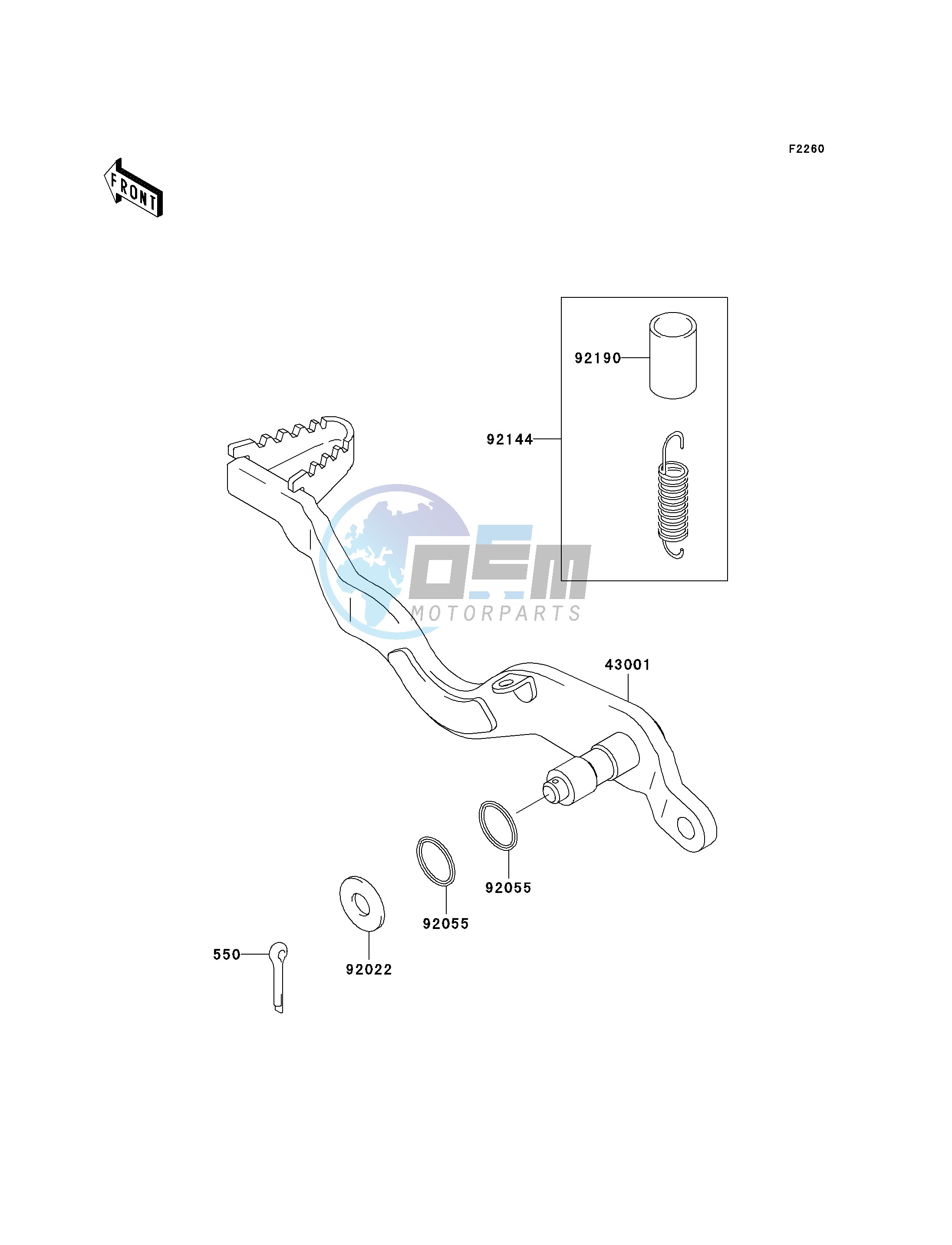 BRAKE PEDAL