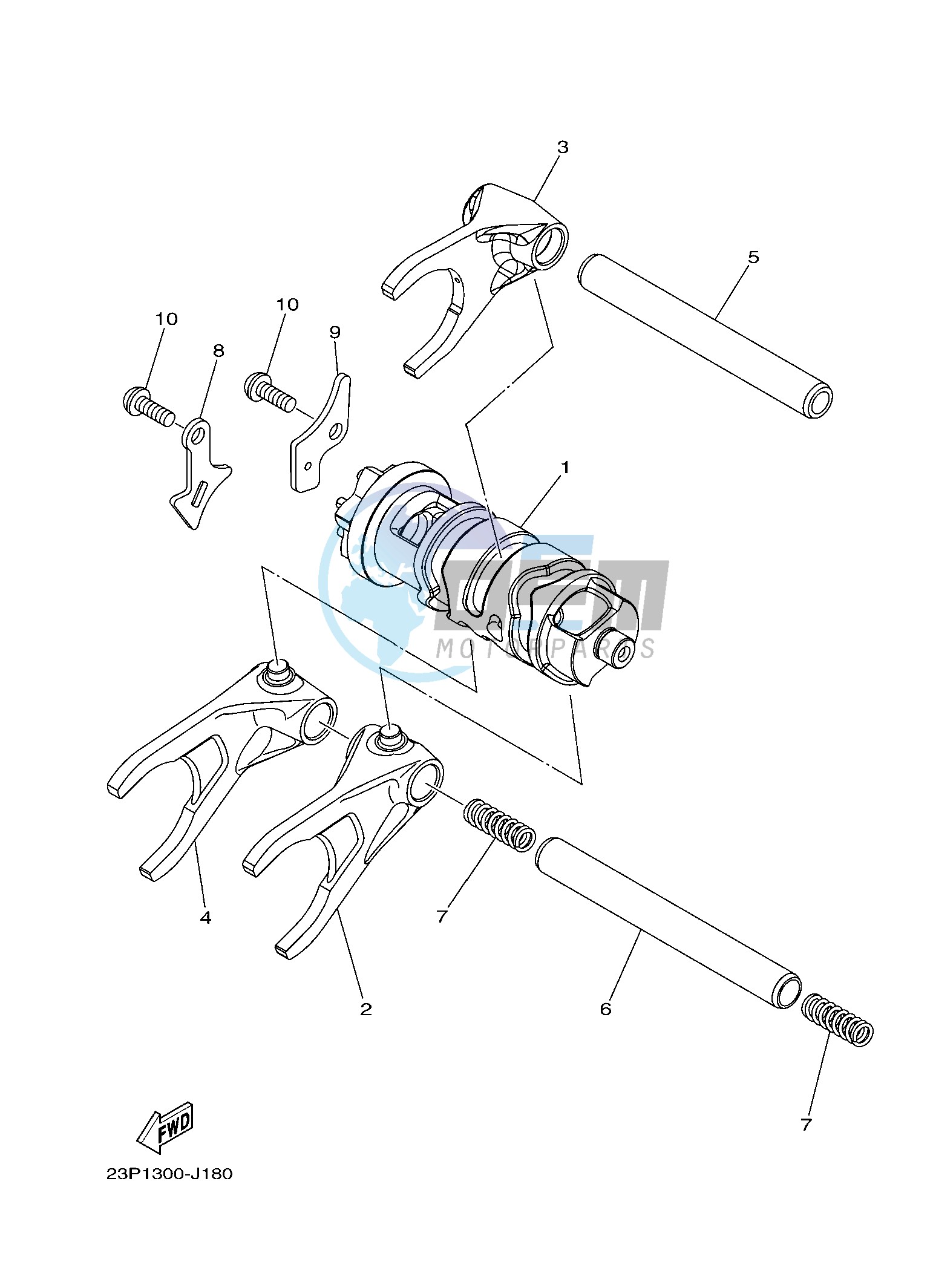 SHIFT CAM & FORK