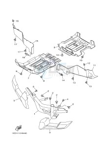 YXM700E YXM700PE MP 700 EPS (1XPC) drawing GUARD