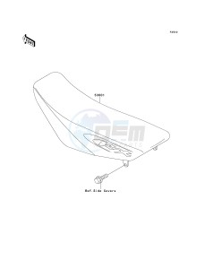 KX 100 C [KX100] (C1-C3) [KX100] drawing SEAT