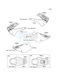 KX85_/_KX85_II KX85BBF EU drawing Labels