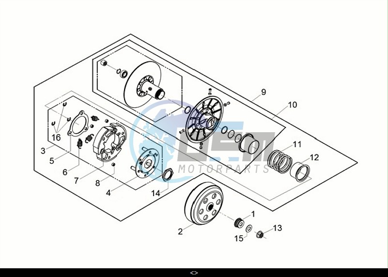 DRIVEN PULLEY