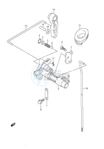 DF 8A drawing Clutch Rod w/Remote Control