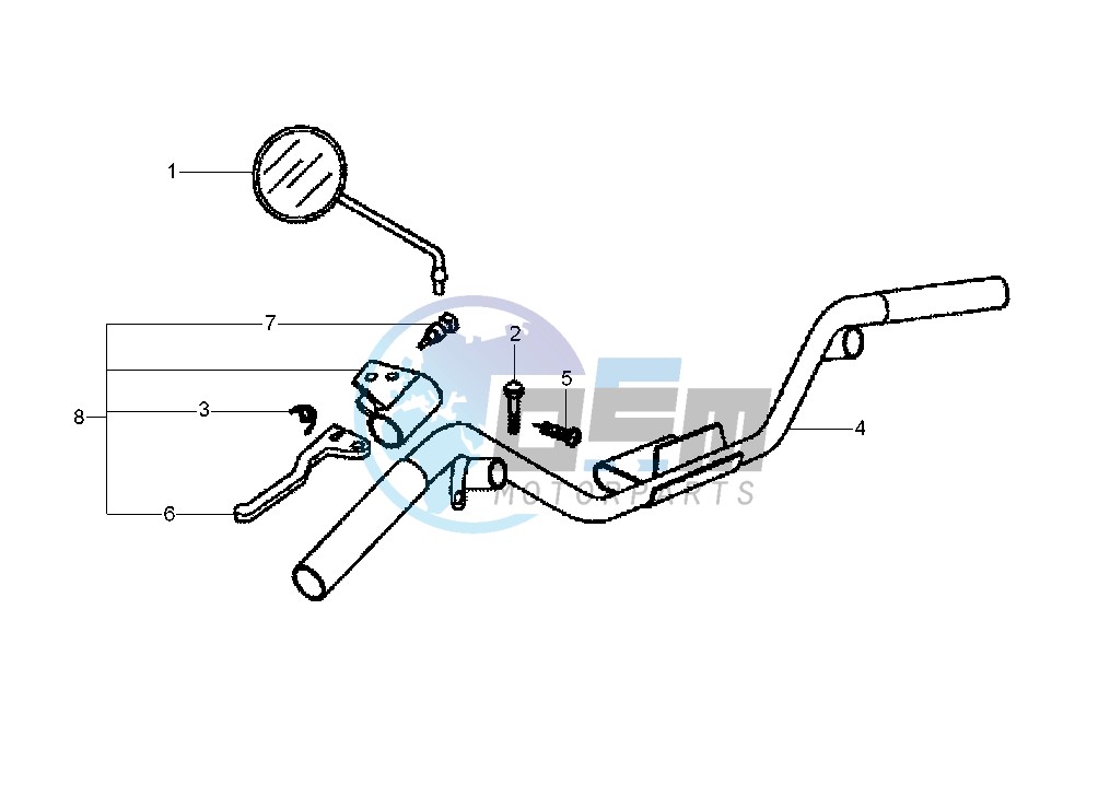 Rear brake control