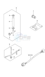 DF 175 drawing Harness (1) (Model: TG/ZG)