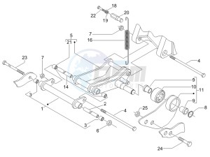 Zip & Zip 100 drawing Swinging arm