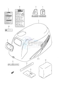 df 4 drawing Engine Cover