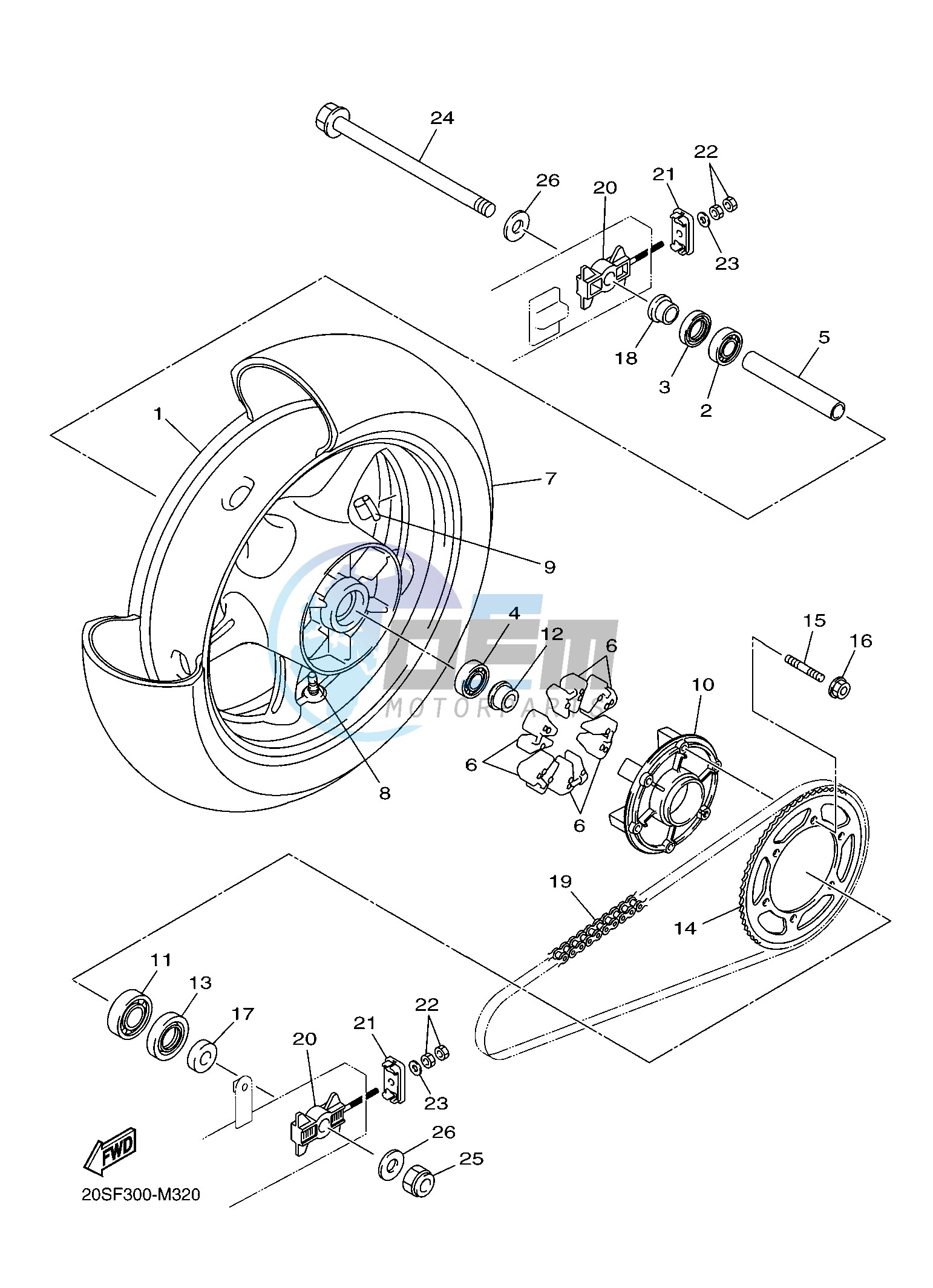 REAR WHEEL