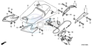 VTR2509 Australia - (U / MK) drawing SEAT/SIDE COVER