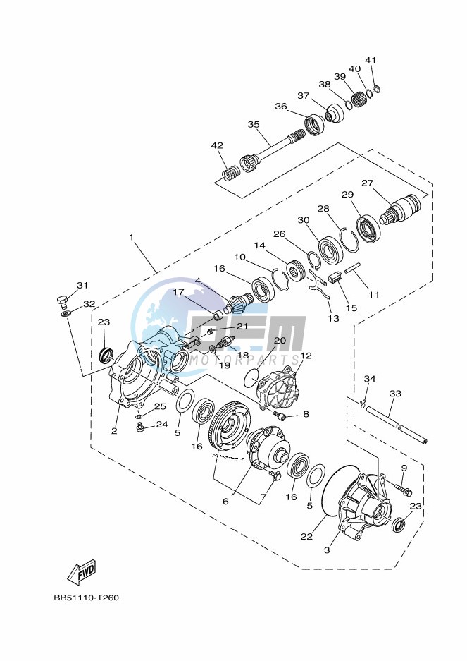 FRONT DIFFERENTIAL