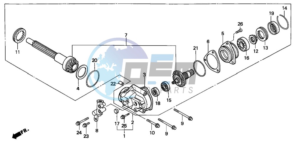 SIDE GEAR CASE