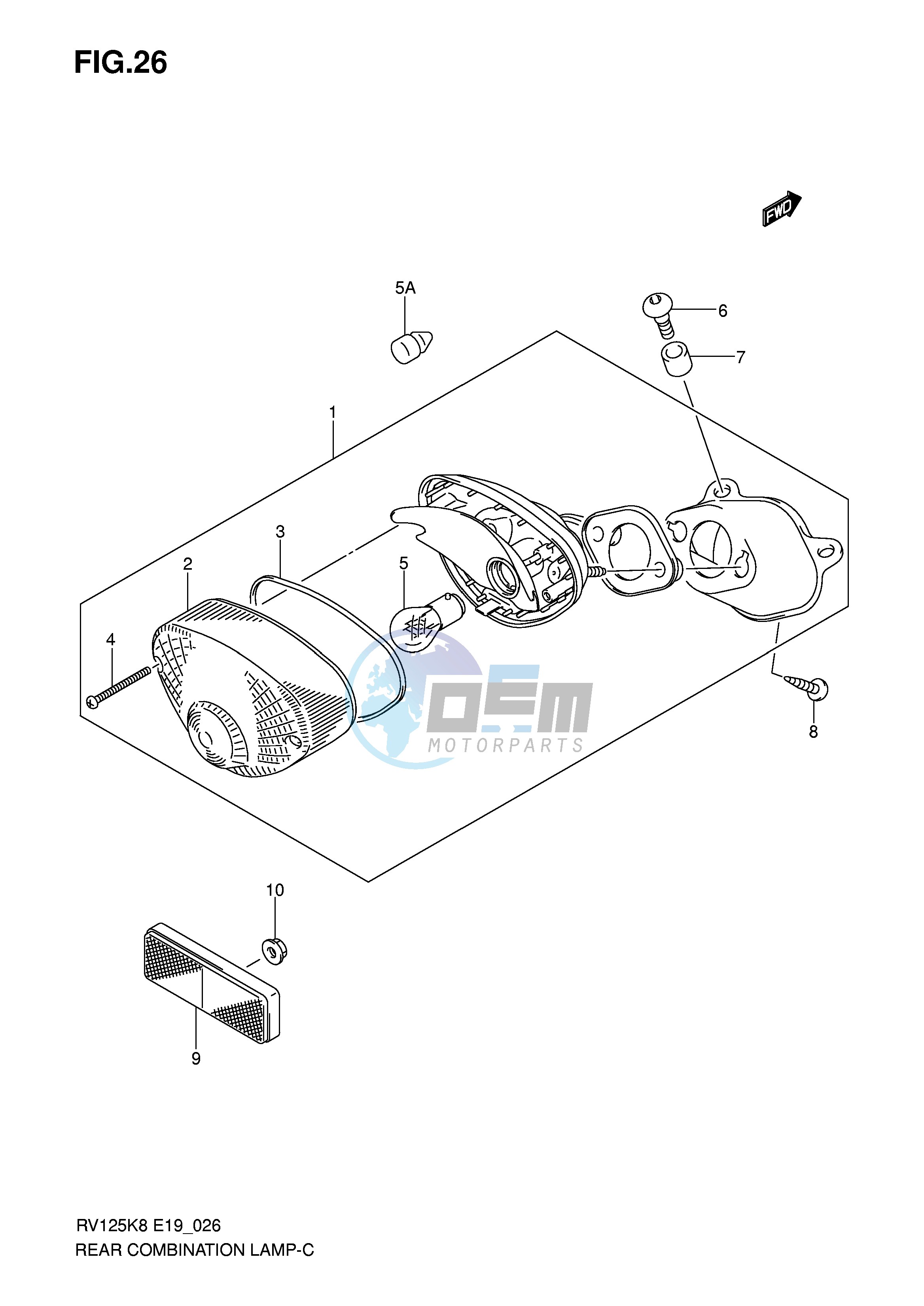 REAR COMBINATION LAMP