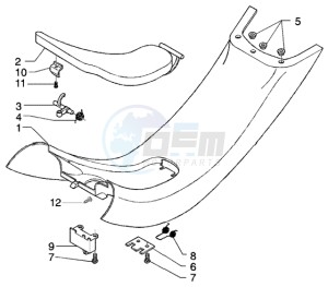 X9 500 Evolution (USA) drawing Central Part