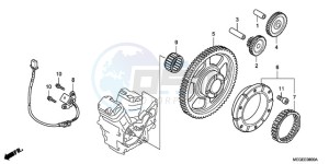 VT750CA9 Australia - (U / MME SPC) drawing STARTING CLUTCH