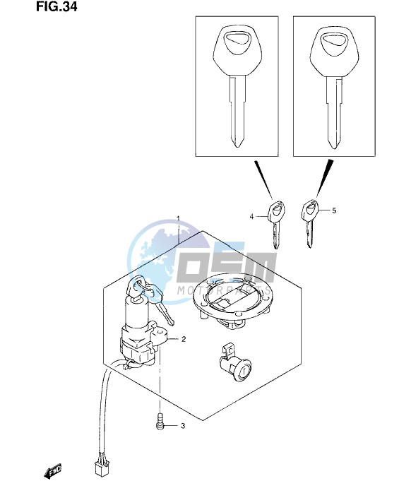 LOCK SET