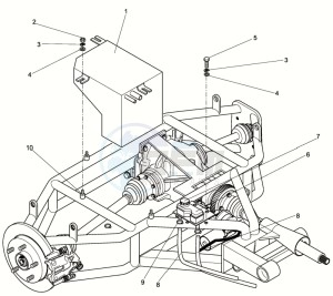 CT800S drawing FREAR FRAME