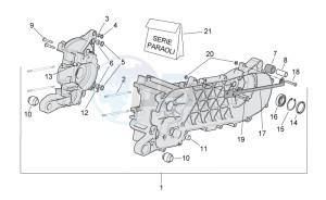 SR 50 carb. my 2014 drawing Crankcase