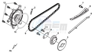 MAXSYM 400 EFI ABS drawing CYLINDER HEAD SIDE COVER