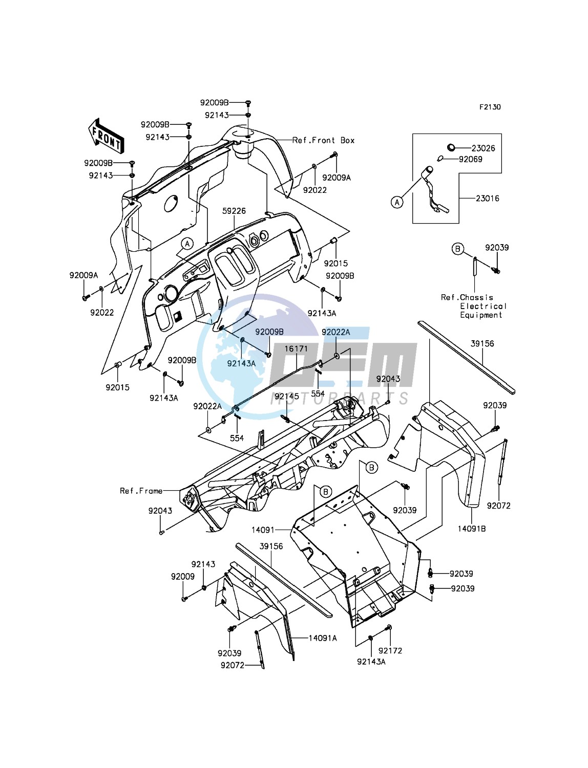 Frame Fittings(Front)