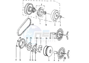 ZENITH N - 50 cc drawing CLUTCH