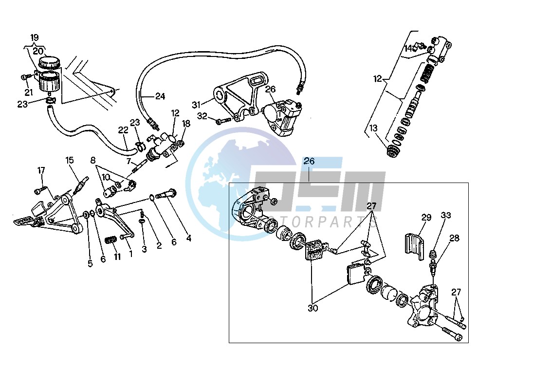 REAR BRAKE SYSTEM