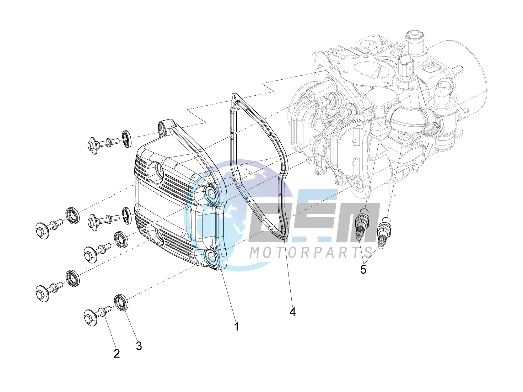 Cylinder head cover