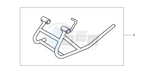 CB600F2 HORNET drawing MAINTENANCE STAND