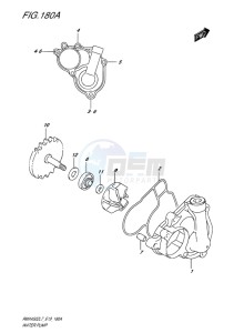 RMX450 drawing WATER PUMP