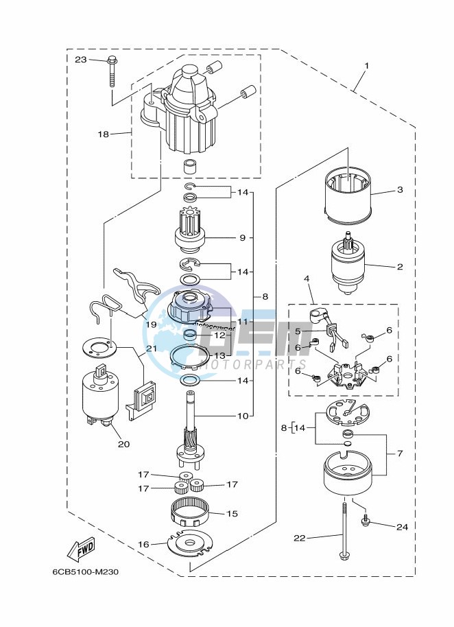 STARTER-MOTOR