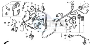 SRX50 drawing WIRE HARNESS/ IGNITION COIL