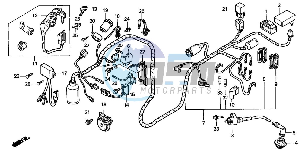 WIRE HARNESS/ IGNITION COIL