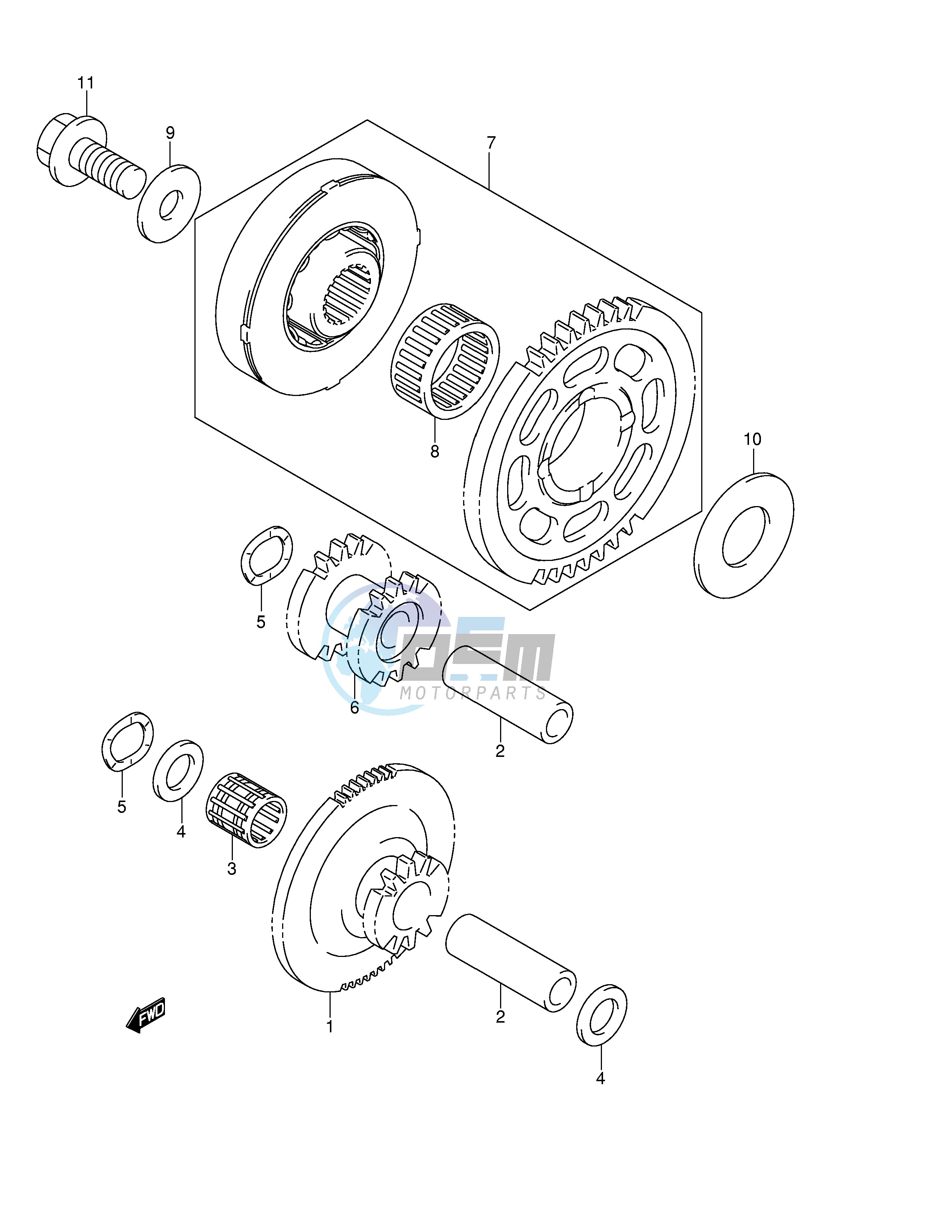 STARTER CLUTCH