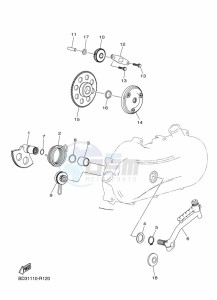 YFM90R (BD3C) drawing STARTER