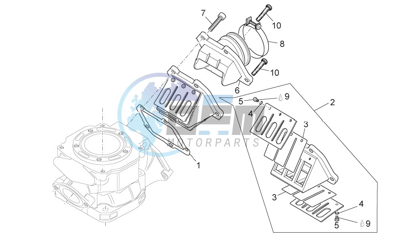 Carburettor flange