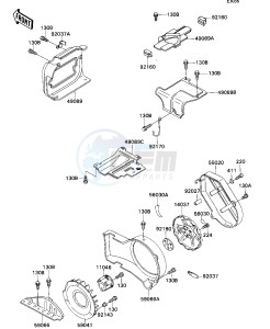 KAF 540 C [MULE 2010] (C1) [MULE 2010] drawing ENGINE SHROUD