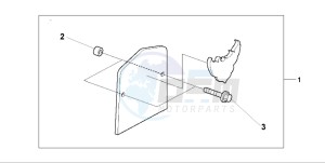 VT750CD3 drawing BACKPANEL&MARK