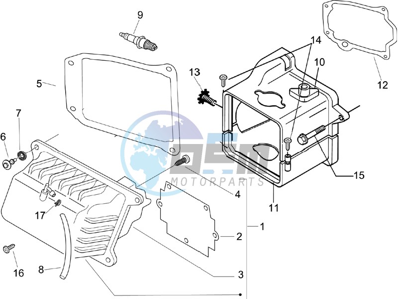 Cylinder head cover