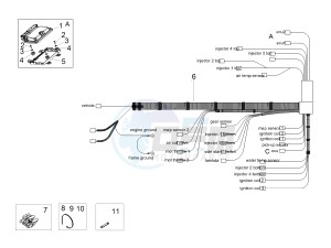 TUONO 1100 V4 RR E4 ABS (NAFTA) drawing Electrical system III