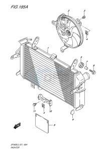 SFV 650 GLADIUS EU drawing RADIATOR