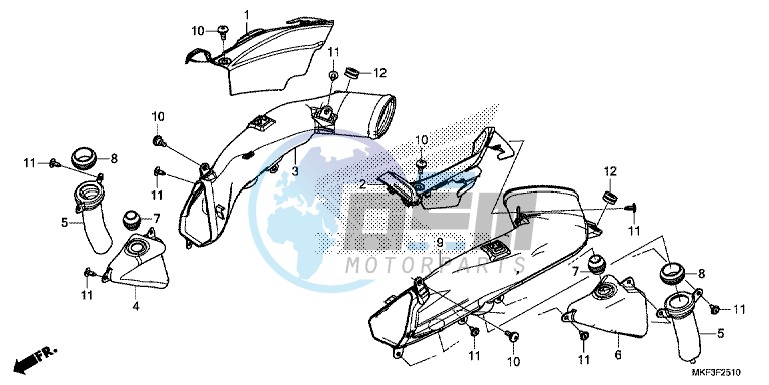 AIR INTAKE DUCT