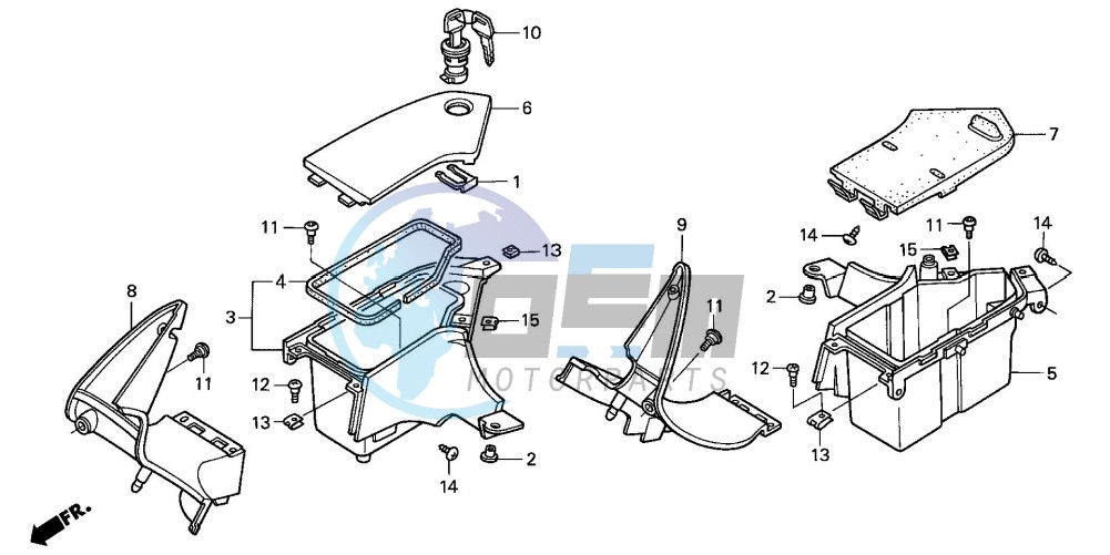 FAIRING POCKET