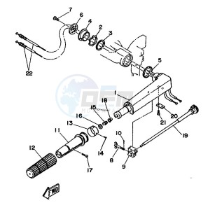 8C drawing STEERING