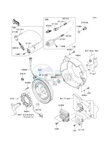 KAF 620 K [MULE 3010 TRANS4X4 HARDWOODS GREEN HD] (K6F-K8F) K7F drawing GENERATOR_IGNITION COIL