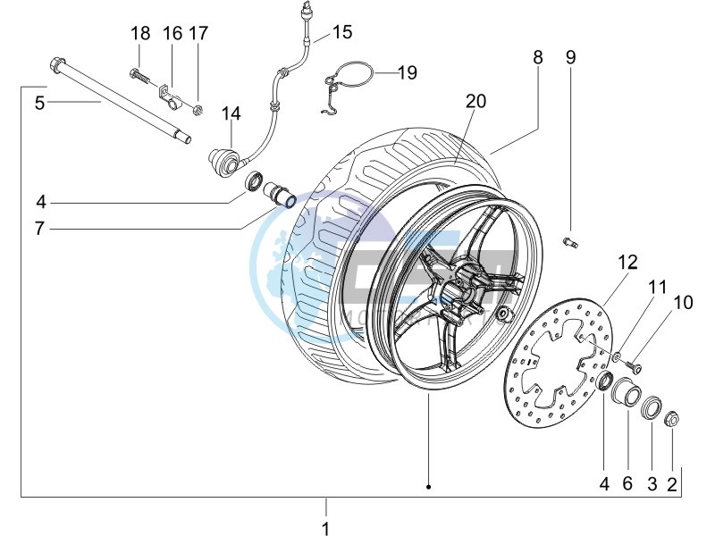 Front wheel